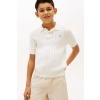 Tommy Hilfiger polo tričko detské bavlnené KB0KB10251.128.176.PPY2 béžová 152 Tommy Hilfiger polo tričko detské bavlnené KB0KB10251.128.176.PPY2 béžová 152