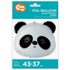 Fóliový Balón Panda , hlava 43x37 cm Fóliový Balón Panda , hlava 43x37 cm