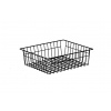 Feroplast spol. s.r.o. Drôtený kôš Feroplast KS48 pre regál so šírkou 900 mm, 600x800x120, čierny Feroplast spol. s.r.o. Drôtený kôš Feroplast KS48 pre regál so šírkou 900 mm, 600x800x120, čierny