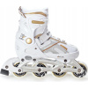 Raven Pulse white/gold kolieskové inline korčule - EU 40-43 Raven Pulse white/gold kolieskové inline korčule - EU 40-43