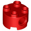 17485 Red Brick, Round 2 x 2 with Pin Holes (Červená cihla, kulatá 2 x 2 s otvory pro kolíky) 17485 Red Brick, Round 2 x 2 with Pin Holes (Červená cihla, kulatá 2 x 2 s otvory pro kolíky)