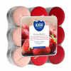 Aura Bispol Strawberry vonné čajové sviečky 18ks Aura Bispol Strawberry vonné čajové sviečky 18ks