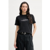 Calvin Klein Jeans tričko dámske bavlnené LV047F810G čierna XL Calvin Klein Jeans tričko dámske bavlnené LV047F810G čierna XL