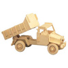 Woodcraft Drevené 3D puzzle Nákladné auto Woodcraft Drevené 3D puzzle Nákladné auto