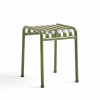 HAY Vonkajšia stolička bez operadla Palissade Olive HAY Vonkajšia stolička bez operadla Palissade Olive