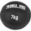 Gorilla Sports Kožený medicinbal, 7 kg, čierny Gorilla Sports Kožený medicinbal, 7 kg, čierny