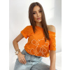 Dámske oranžové tričko s motívom Mickey Mouse (Dámske oranžové tričko s motívom Mickey Mouse) Dámske oranžové tričko s motívom Mickey Mouse (Dámske oranžové tričko s motívom Mickey Mouse)