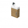 Swiss aqua technologies Koupelnová skříňka s umyvadlem SAT Cube Way 1 40x47,5x20 cm dub Hickory mat CUBE320401DDH Swiss aqua technologies Koupelnová skříňka s umyvadlem SAT Cube Way 1 40x47,5x20 cm dub Hickory mat CUBE320401DDH