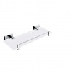 Nimco Keira Polica s ohrádkou, 30 cm, matované sklo/chróm KE 22091BX-30-26 Nimco Keira Polica s ohrádkou, 30 cm, matované sklo/chróm KE 22091BX-30-26