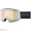 uvex Provoqe fm lyžiarske okuliare, black matt/silver-clear s2 uvex Provoqe fm lyžiarske okuliare, black matt/silver-clear s2