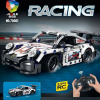 Stavebnica Auto Porsche 911 na diaľkové ovládanie RC 386 dielikov Stavebnica Auto Porsche 911 na diaľkové ovládanie RC 386 dielikov