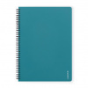 Twin wire blok A4 PP VERDE milano Twin wire blok A4 PP VERDE milano