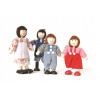 Tidlo Dřevěné panenky do domečku Rodina Tidlo Dřevěné panenky do domečku Rodina