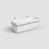 Truhlík CAPRI, závěsný, se zásob. na vodu, 50cm, plast, bílá|WHITE|Artevasi Truhlík CAPRI, závěsný, se zásob. na vodu, 50cm, plast, bílá|WHITE|Artevasi