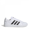 adidas Court Base 2 Trainers Mens White/Black 9 (43.3) adidas Court Base 2 Trainers Mens White/Black 9 (43.3)