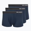 Pánske boxerky KARL LAGERFELD Stripe Logo Micro Trunk 3 páry mood indigo Pánske boxerky KARL LAGERFELD Stripe Logo Micro Trunk 3 páry mood indigo
