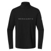 Pánska lyžiarská mikina Descente T-NECK CHEST LOGO - čierna XXL Pánska lyžiarská mikina Descente T-NECK CHEST LOGO - čierna XXL