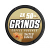 GRINDS USA GRINDS Kávové Vrecká - Salted Caramel 50mg/s GRINDS USA GRINDS Kávové Vrecká - Salted Caramel 50mg/s