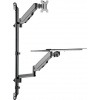 Neomounts držák na zeď pro monitor WL90-325BL1 1 Displej: (s) 43,2 cm (17) - 81,3 cm (32) černá odkládací místo na klávesnici, nastavitelná výška, naklápěcí, Neomounts držák na zeď pro monitor WL90-325BL1 1 Displej: (s) 43,2 cm (17) - 81,3 cm (32) černá odkládací místo na klávesnici, nastavitelná výška, naklápěcí,
