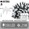 Viktória led svetelná záclona vonkajšia flash - 350led - 21m studená biela / flash prebliknutie studená biela Viktória led svetelná záclona vonkajšia flash - 350led - 21m studená biela / flash prebliknutie studená biela
