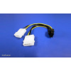 AKASA Kabel redukce napájení z 2x MOLEX ATX na 6pin PCIe, 10cm AK-CB4-6