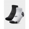 4F Športové ponožky 2 páry H4L22-SOM002 WHT/GREY 39/42 4F Športové ponožky 2 páry H4L22-SOM002 WHT/GREY 39/42