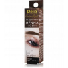 Delia Cosmetics Henna farba na obočie 4 Brown 2 g 2 ml Delia Cosmetics Henna farba na obočie 4 Brown 2 g 2 ml