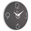 Designové nástěnné hodiny I501N black IncantesimoDesign 40cm Designové nástěnné hodiny I501N black IncantesimoDesign 40cm