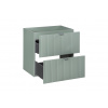 ArtCom Skrinka pod umývadlo LINE Reed Green 82-60-2S | 60 cm ArtCom Skrinka pod umývadlo LINE Reed Green 82-60-2S | 60 cm