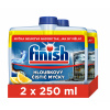 Finish čistič umývačky riadu lemon 2x250ml Finish čistič umývačky riadu lemon 2x250ml