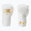 Leone 1947 Black&White biele boxerské rukavice GN059 Leone 1947 Black&White biele boxerské rukavice GN059