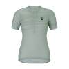SCOTT Cyklistický dres s krátkym rukávom - ENDURANCE LT W - šedá L SCOTT Cyklistický dres s krátkym rukávom - ENDURANCE LT W - šedá L