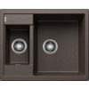 Blanco Metra 6 - Silgranitový drez, 62x50 cm, s ovládaním odtoku, kávová 516162 Blanco Metra 6 - Silgranitový drez, 62x50 cm, s ovládaním odtoku, kávová 516162