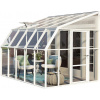 Rion Plastová zimná záhrada Sun Room 45 biela 322 x 258 cm Rion Plastová zimná záhrada Sun Room 45 biela 322 x 258 cm