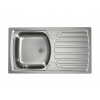Jednokomorový drez Alveus Basic 170, saténová strieborná oceľ Jednokomorový drez Alveus Basic 170, saténová strieborná oceľ
