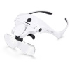 Okuliare s lupou a LED svetlom, 1-1,5-2-2,5-3,5x zväščenie, 4 LED, USB, EXTOL LIGHT Okuliare s lupou a LED svetlom, 1-1,5-2-2,5-3,5x zväščenie, 4 LED, USB, EXTOL LIGHT