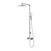 Omnires Parma sprchová súprava nástenná s dažďovou sprchou chrómová PM7444CR Omnires Parma sprchová súprava nástenná s dažďovou sprchou chrómová PM7444CR