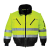 Portwest PJ50 Hi-Vis Pilot Bunda 3 v 1 žltá/čierna S Portwest PJ50 Hi-Vis Pilot Bunda 3 v 1 žltá/čierna S