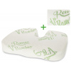 Romeo Ortopedický podsedák MEMORY BAMBOO 45 x 36 x 6 cm s náhradnou obliečkou BAMBOO Romeo Ortopedický podsedák MEMORY BAMBOO 45 x 36 x 6 cm s náhradnou obliečkou BAMBOO