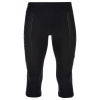 Pánske 3/4 bežecké legíny Kilpi Terry-M Black XS Pánske 3/4 bežecké legíny Kilpi Terry-M Black XS
