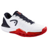 Pánska tenisová obuv Head Revolt Pro 5.0 Clay Men White/Navy EUR 47 Pánska tenisová obuv Head Revolt Pro 5.0 Clay Men White/Navy EUR 47