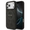 Guess PU Leather 4G Colored Ring MagSafe zadný kryt pre iPhone 17 Pro Max Black Guess PU Leather 4G Colored Ring MagSafe zadný kryt pre iPhone 17 Pro Max Black