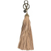 Balmuir Trevi kožený prívesok na kľúče, 25 cm, béžový Balmuir Trevi kožený prívesok na kľúče, 25 cm, béžový