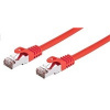 C-TECH CB-PP6F-1R patch, Cat6, FTP, 1m, červený C-TECH CB-PP6F-1R patch, Cat6, FTP, 1m, červený
