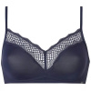 Podprsenka QF6656E-VN7 - Bralette - Calvin Klein S tm.Modrá Podprsenka QF6656E-VN7 - Bralette - Calvin Klein S tm.Modrá