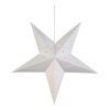 Markslöjd Závesná vianočná hviezda MIKKE biela 1x E14, max. 25 W, 45 x 21 x 45cm Markslöjd Závesná vianočná hviezda MIKKE biela 1x E14, max. 25 W, 45 x 21 x 45cm