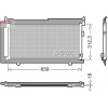 Kondenzátor klimatizácie DENSO DCN36006 Kondenzátor klimatizácie DENSO DCN36006