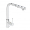 Swiss aqua technologies Dřezová baterie SAT sklopné rameno chrom SATBSD289L Swiss aqua technologies Dřezová baterie SAT sklopné rameno chrom SATBSD289L