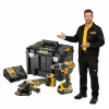 DeWALT combo súprava: uhlová brúska + rázový uťahovák, 2x 5Ah batérie + kufor TSTAK DCK2080P2T DeWALT combo súprava: uhlová brúska + rázový uťahovák, 2x 5Ah batérie + kufor TSTAK DCK2080P2T