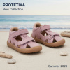 Protetika - barefoot polootvorené topánky HANA purple-ihneď Protetika - barefoot polootvorené topánky HANA purple-ihneď